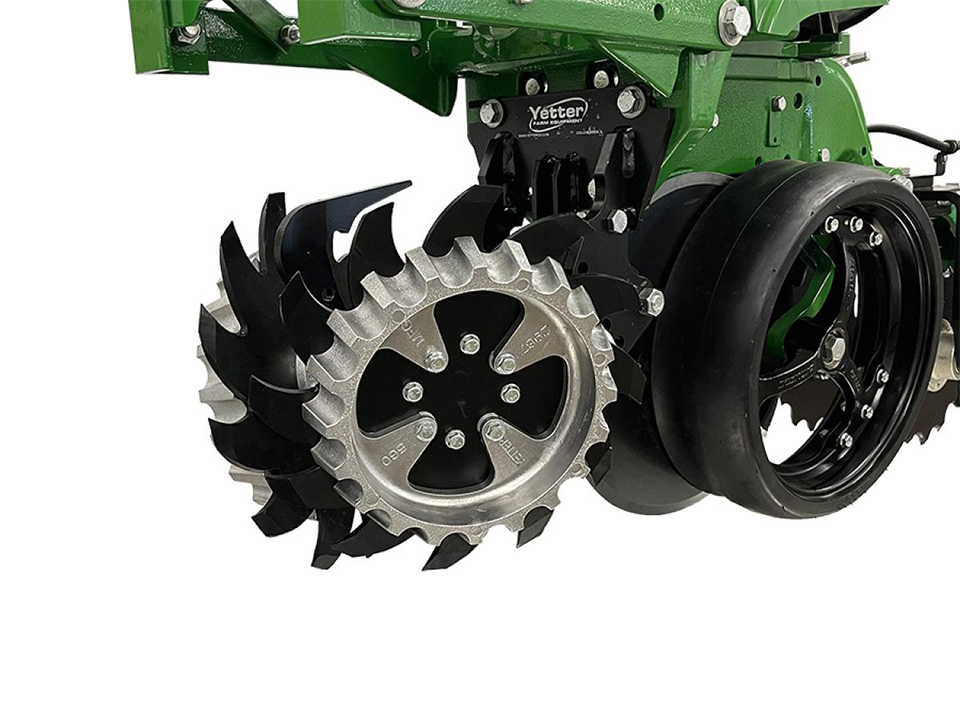 side view of a Yetter 2967 013-014 Row Cleaner