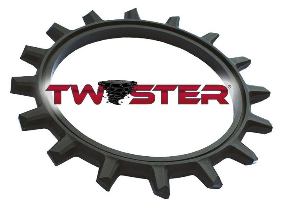 Yetter Twister closing wheel ring